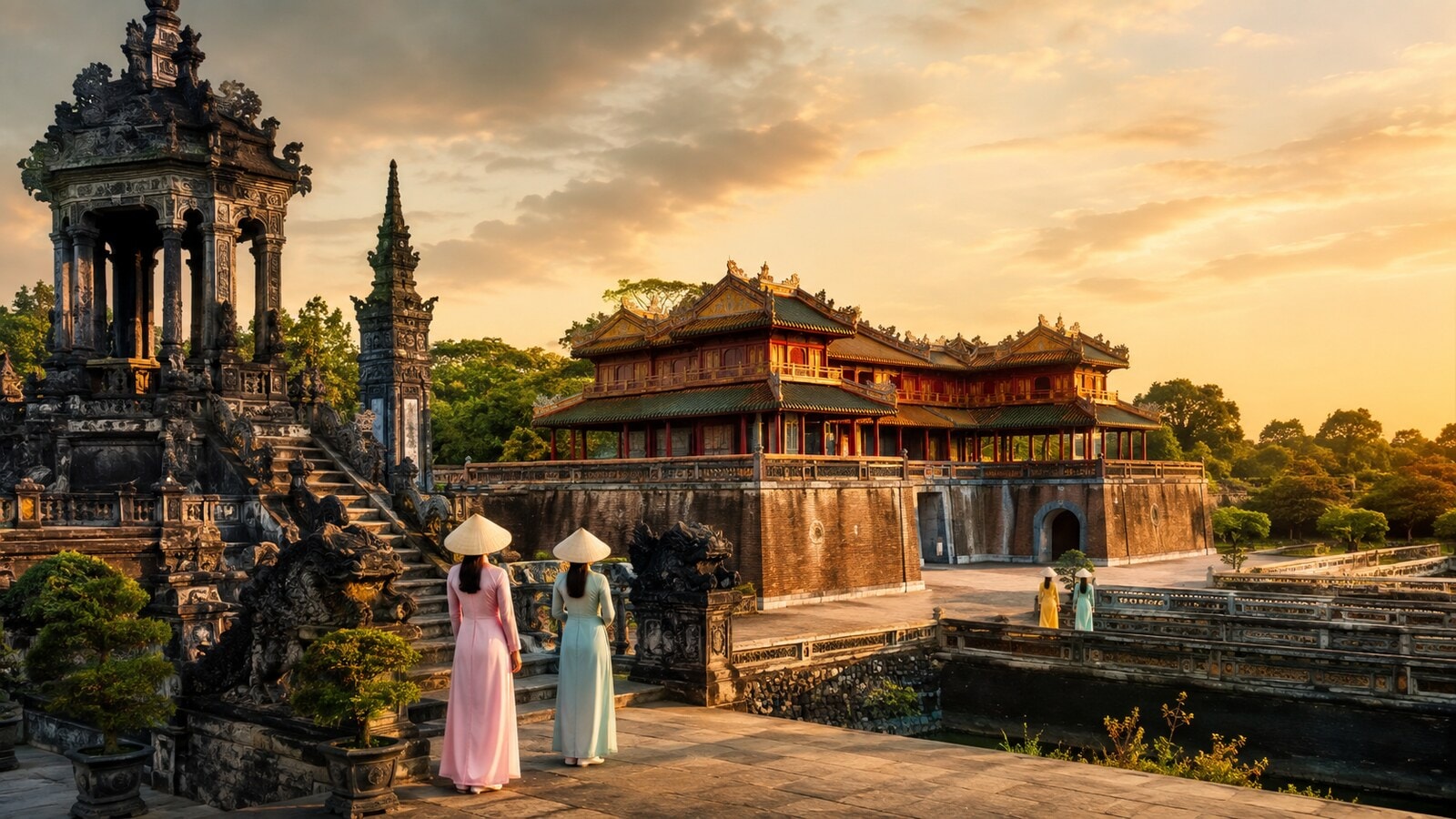 Tour Huế – Lăng Khải Định – Đại Nội